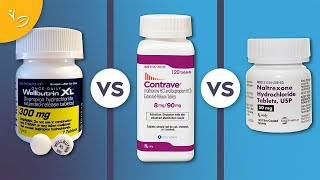 Bupropion vs Contrave vs Naltrexone Similarities and Differences [upl. by Ydniahs]