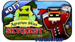 MINECRAFT SKYQUEST 013  DIE QUELLE IST KAPUTT  mit Earliboy und Balui  Dhalucard [upl. by Jaclin597]