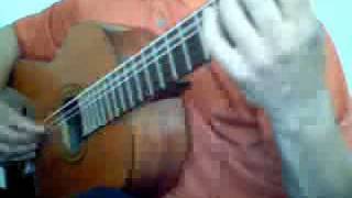 Amada Mia Cheo Felicianos Hit on solo guitar [upl. by Kaiulani824]