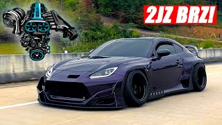 2JZ Swapping my BRZ ive kept this a secret [upl. by Alleuqahs]