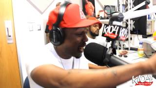 Kendrick Lamar  K104 Studio Kickin A Freestyle Official [upl. by Livesay]