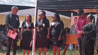 ABEL MUTUA BROTHER RAPHAEL BURIAL DAYMEET THE SISTER WHO WAS SO CLOSE WITH RAPHAEL [upl. by Finegan448]