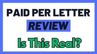 Paid Per Letter Review  Scam Letter Writing MLM OR The Real Deal Watch First [upl. by Fachan185]