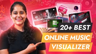 20Best Online Music Visualizers No Watermark amp Free [upl. by Anirres]