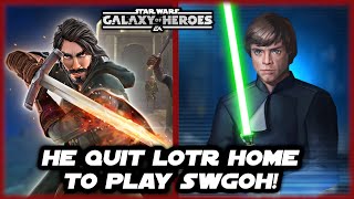 Welcoming Veiled Shot to Star Wars Galaxy of Heroes RIP LOTR HOME [upl. by Raamal]