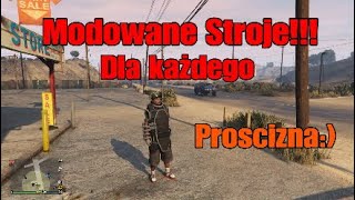 GTA 5 online Modowane Stroje Dla każdego bardzo proste [upl. by Eniak993]