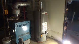 40 GALLON GAS WATER HEATER REPLACEMENT [upl. by Nodnar]