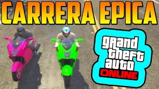 LA MOTO MAS RÁPIDA DE TODO GTA 5 ONLINE EN ACCIÓN  Gameplay GTA 5 Online 117 [upl. by Sirronal581]