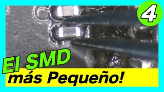 🥶 SOLDAR y Desoldar 👉👉 el Componente SMD más Pequeño [upl. by Soph469]