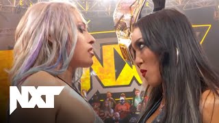 Giulia Knocks Out Chelsea Green Wants Roxanne Perezs Title  WWE NXT Highlights 9324 WWE on USA [upl. by Ayahsey554]