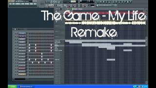 FL Studio remake The Game  My Life WITH FLP DOWNLOAD AND VOCALS [upl. by Canning250]