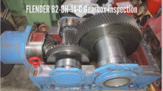 FLENDER B2 DH 14 C Gearbox Inspection [upl. by Burnaby3]