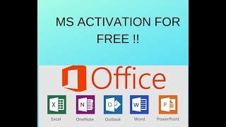 MSOFFICE 2016 free activation [upl. by Enyrhtac414]