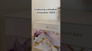 Unboxing Calendrier glossyboxfr 2024 [upl. by Lion]