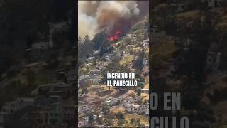 “Son pirómanos con alguna afectación mental” Bomberos de Quito incendio Panecillo verano uio [upl. by Idroj]