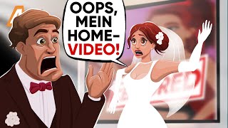 Mein PRIVATES HEIßES VIDEO wurde auf meiner HOCHZEIT ANGEZEIGT [upl. by Menendez]