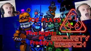 Five Nights at Freddys Security Breach ep 3 Joe Bartolozzi [upl. by Ibbor]