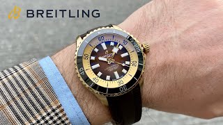 Breitling SuperOcean 44 bronze [upl. by Nidya122]