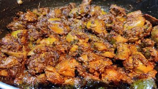 Chicken Liver Fry  How To Make Chicken Liver Fry  Liver Recipe  Chicken Liver Roast [upl. by Nosrej966]