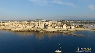 B6 DRONE ANTIBES  French Riviera [upl. by Daukas]