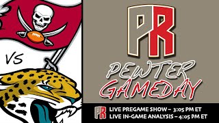 Pewter GameDay Buccaneers vs Jaguars  LIVE Reactions [upl. by Pepper793]