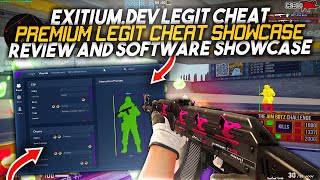 BEST CSGO LEGIT CHEAT  EXITIUM  CSGO CHEAT REVIEW  SHOWCASE [upl. by Bobette]