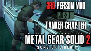 Metal Gear Solid 2 Substance Of Subsistence 3rd Person Mod Iroquois Pliskin in Tanker Chapter [upl. by Memberg]