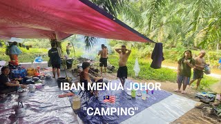 Iban Sarawak CAMPING bebala mayuh ba Kampung Galau Gunung Belumut 🇲🇾 [upl. by Estell603]