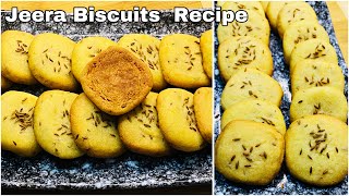 100 Bakery Style Eggless Jeera Biscuits In Kadhai  Jeera Biscuits Recipe  Jeera Cookies  Cookies [upl. by Volding674]