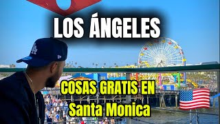 ESTO ES SANTA MONICA  LOS ÁNGELES  CALIFORNIA  Cosas gratis free [upl. by Morra]