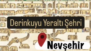 Derinkuyu Yeraltı Şehri Nevşehir Derinkuyu Ancient MultiLevel Underground City Turkey [upl. by Sela]