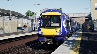 ScotRail Class 170 Departing Markinch  TSW 4 [upl. by Mahmoud]