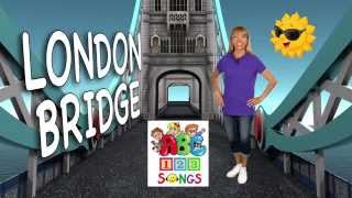 London Bridge  Fun Animated Kids Song [upl. by Howarth]