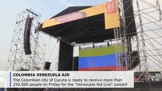 Cucuta finalizes preparations to host 250000 people at Venezuela Aid Live [upl. by Vidda]