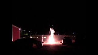 HAMMER SHELLS BY PRO FIREWORKS THROWBACK BANGER [upl. by Ymmaj]