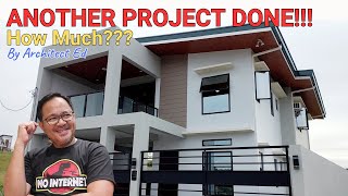 2 Storey House How MuchNakatapos na Naman Tayo ng Isang Project [upl. by Eirameinna718]