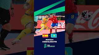 Spain vs Kazakhstan Highlights  Futsal World Cup [upl. by Vrablik]