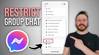 How To Restrict Group Chat In Messenger Tutorial [upl. by Donny]