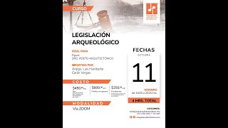 2ª PARTE DEL CURSO quotPATRIMONIO Y LEGISLACIÓN ARQUEOLÓGICAquot PARA EL COL ARQ DE LEÓN ARQLGO CARLÍN [upl. by Jeno]