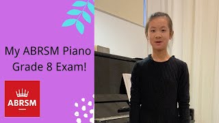 My ABRSM Grade 8 Piano Exam 143150 [upl. by Seyah]