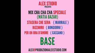 MEDLEY CHA CHA SPECIALE MATIA BAZAR KARAOKE BASE basi per orchestre [upl. by Aracat]