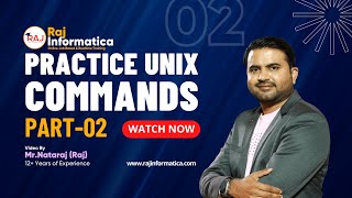 Unix Commands used in Informatica Part2 By Raj informatica  Unix Interview Questions and answers [upl. by Huei915]