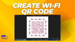 How to Create WiFi QR Code [upl. by Euqinomod436]