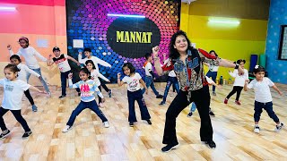 Saddi Rail Gaddi Aayi  Rail Gaddi Mangal Singh  Kids dance present by Mannat dance academy [upl. by Torruella]