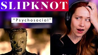 Slipknot is my new obsession Vocal ANALYSIS of quotPsychosocialquot and Corey Taylors valley girl fry [upl. by Porett20]