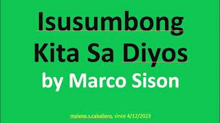 Isusumbong Kita Sa Diyos by Marco Sison Lyrics  1991 [upl. by Lenra272]