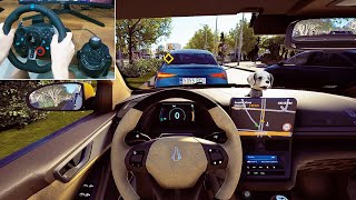 Taxi Life A City Driving Simulator Gameplay  Part 22  Logitech G29 [upl. by Hplar]