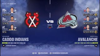 Spokane Caddo Indians VS Montana Avalanche l CNHL Playoffs Game 1 Round 1 [upl. by Lydia]