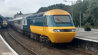 43184 quotLAIRA DIESEL DEPOTquot amp 43007 depart Plymouth with service for Leeds [upl. by Hollister]