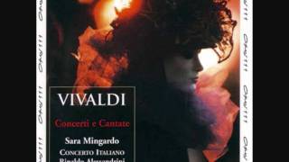 Antonio Vivaldi  Cantata Amor hai vinto RV683  III amp IV Sara Mingardo [upl. by Kealey191]